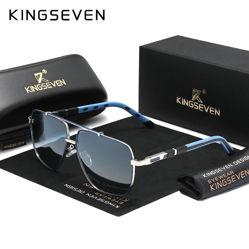 Sunglasses Aviator Polarized - KINGSEVEN nouvelles lunettes de soleil de
