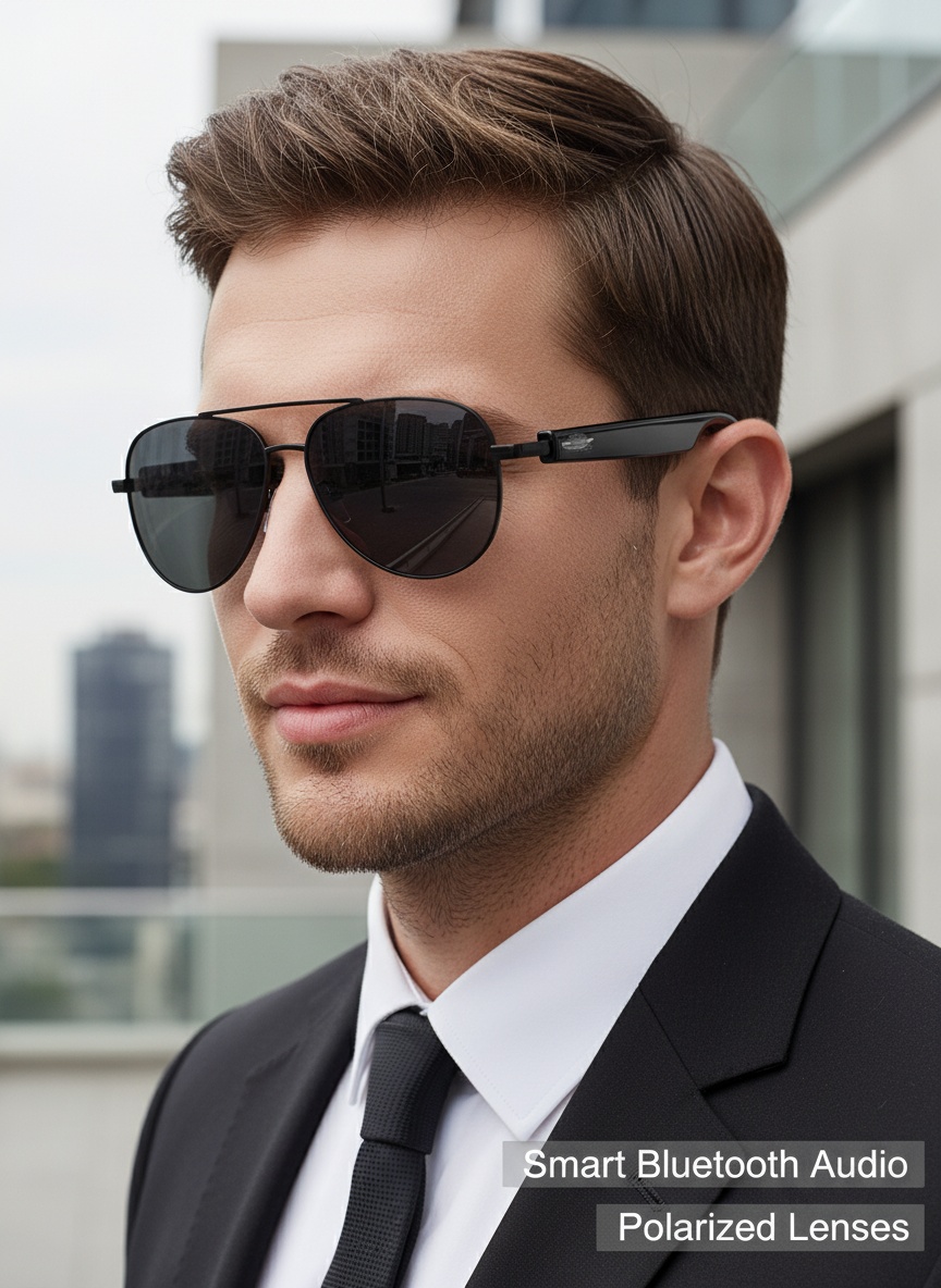 Lunettes de soleil intelligent - Sunglasses Aviator Polarized avis et prix
