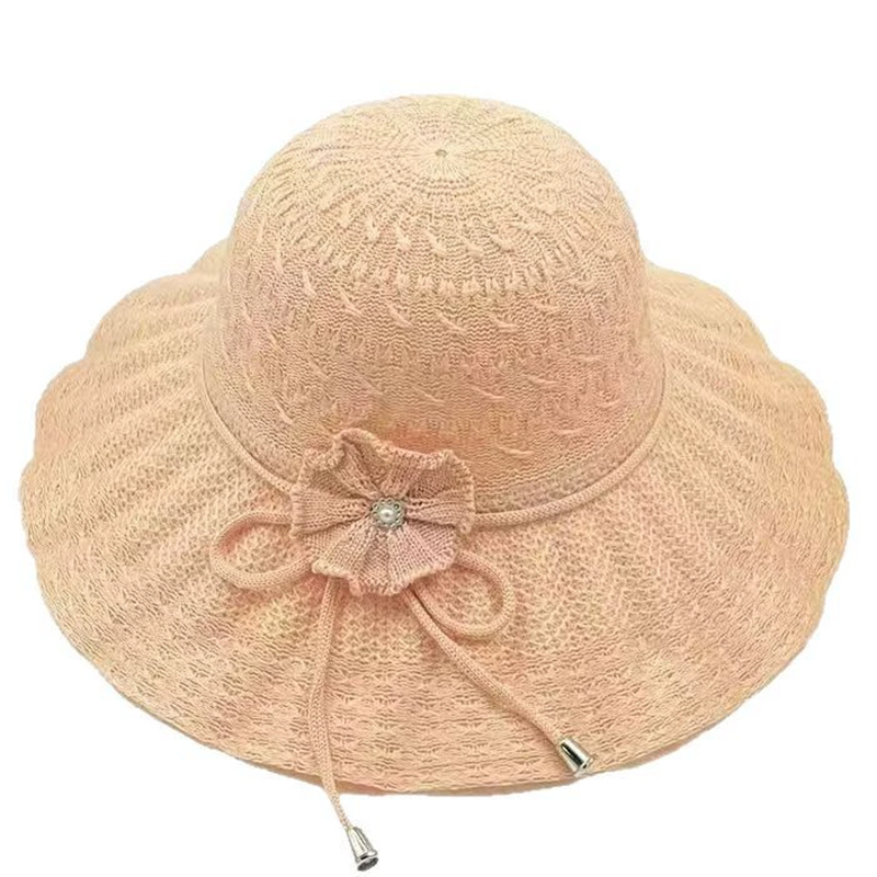 Chapeau Bob d'été en paille à  - Bucket Hat Straw avis et prix