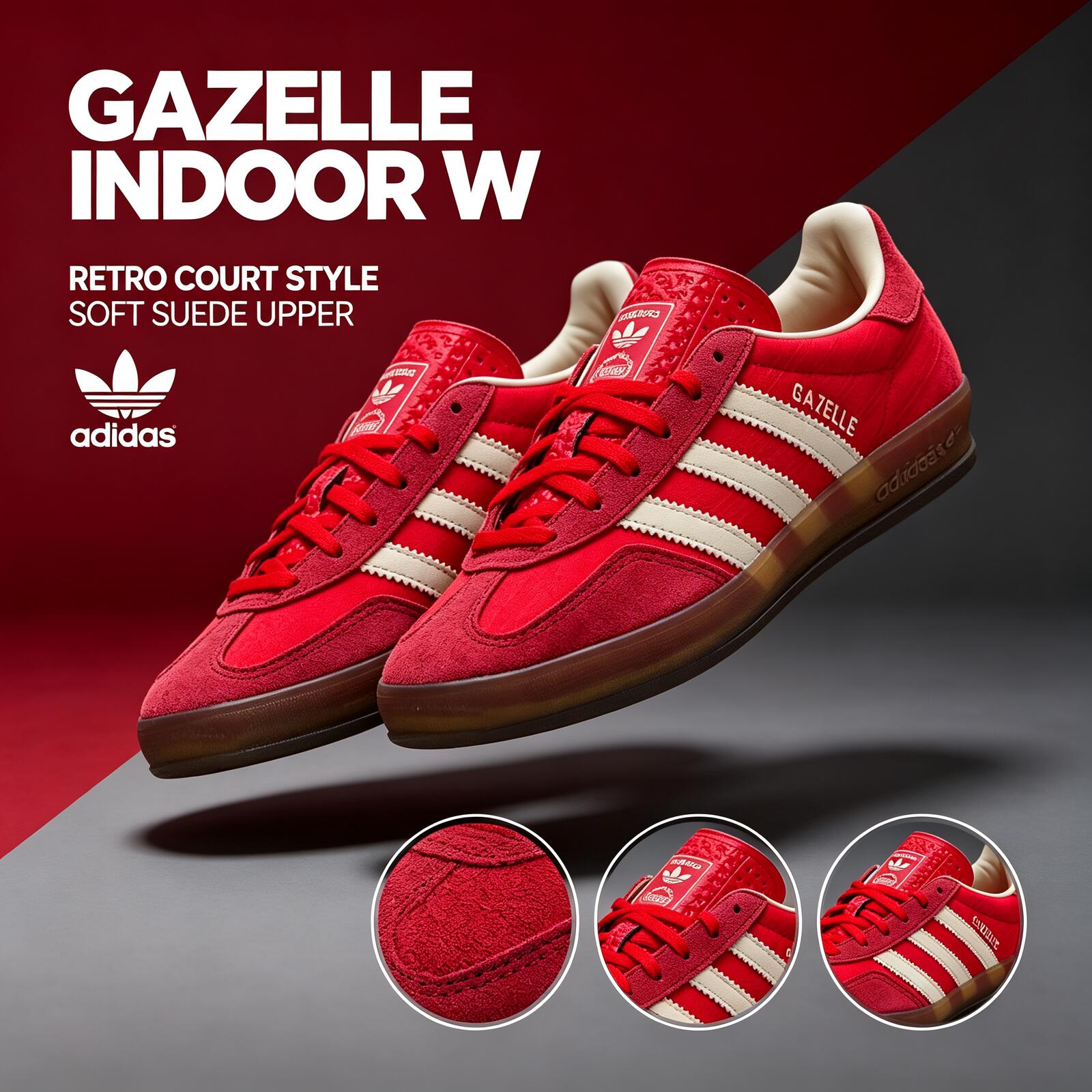 Adidas GAZELLE INDOOR W Origin - Adidas Shoes Gazelle avis et prix