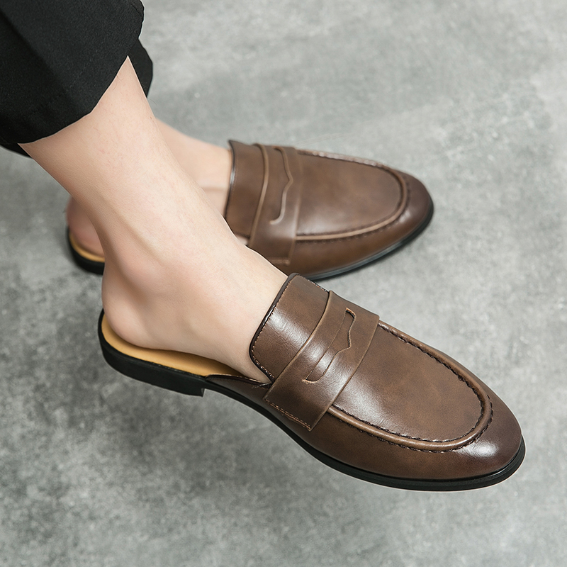 2025 Mules d'été légères homme - Flip Flop Leather Men avis et prix