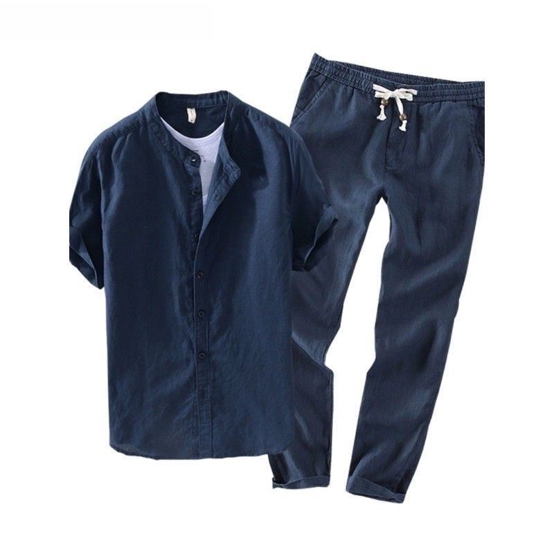 Ensemble chemise et t-shirt dé - Linen Shirt Breathable avis et prix