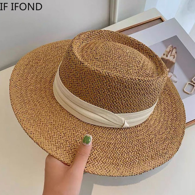 Chapeaux de paille respirants  - Bucket Hat Straw avis et prix