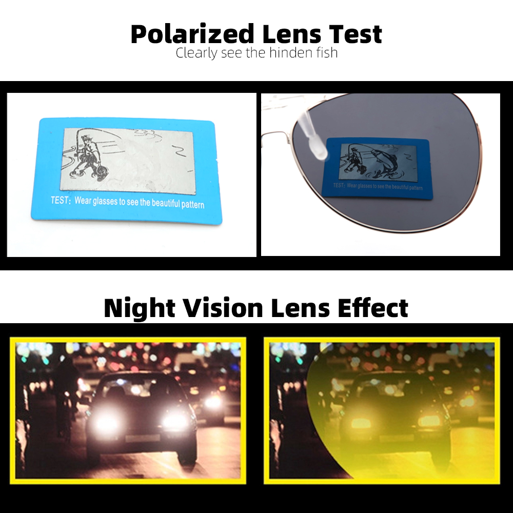 Clip pilote surdimensionné sur - Sunglasses Aviator Polarized avis et prix