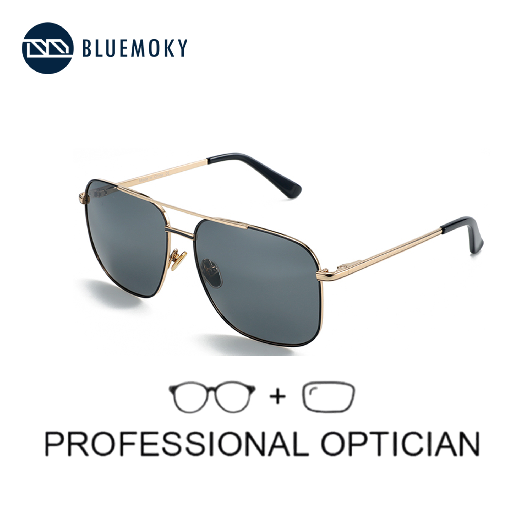BLUEMOKY aviateur lunettes de  - Sunglasses Aviator Polarized avis et prix