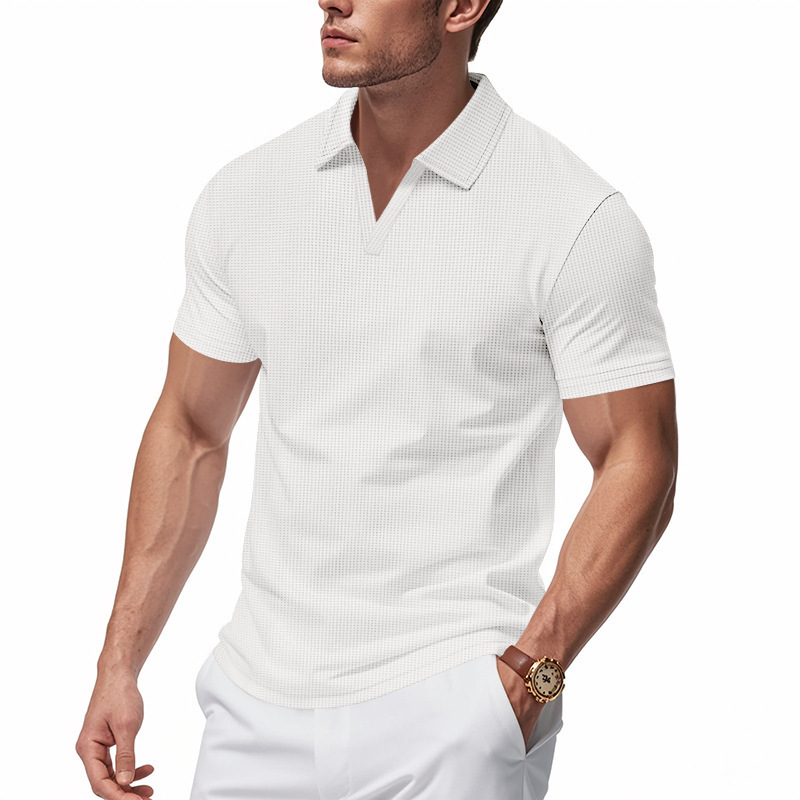 Nouveaux Polos Respirants d'Ét - Shirt Camp Collar avis et prix